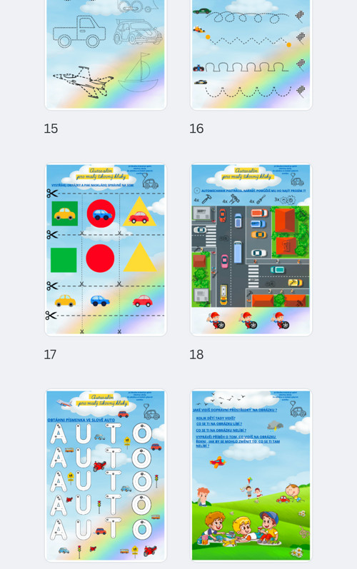 Auta- tvoření pro kluky 2 díl pdf — foto 2