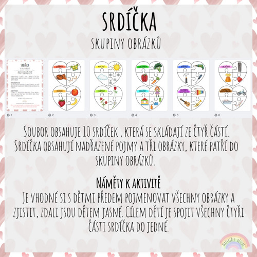 Srdíčka, skupiny obrázků — foto 2