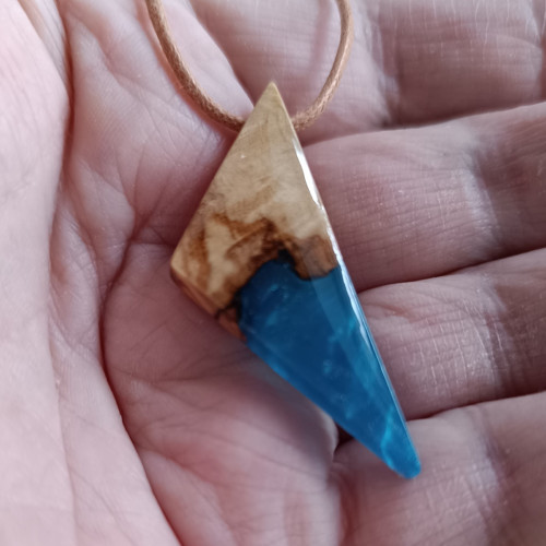 Přívěsek modrý metal No. 1306 — foto 5