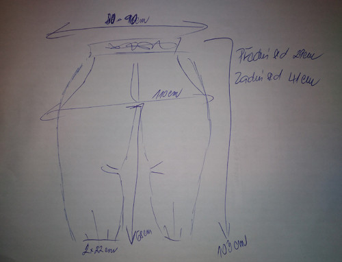 Černé barrelky vel.42/44 — foto 2