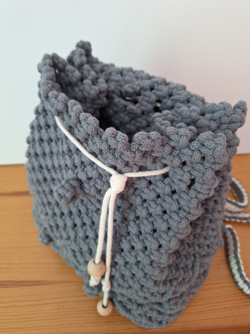 Macramé batůžek — foto 5