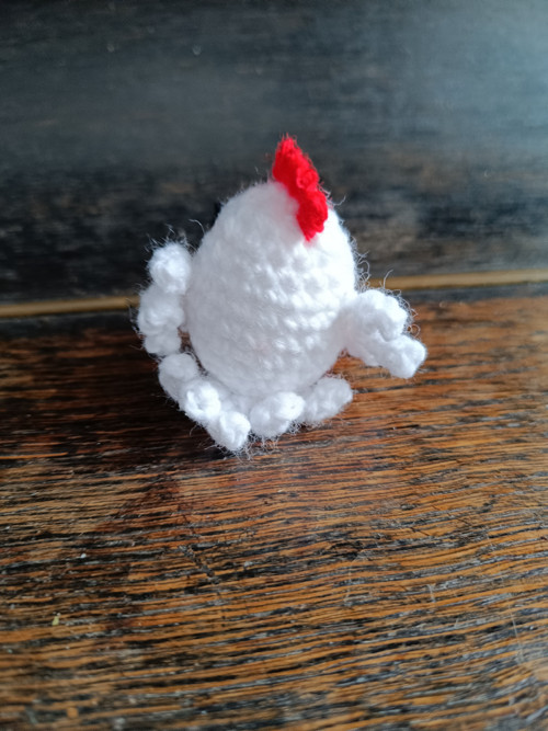 Háčkovaná slepička — foto 5
