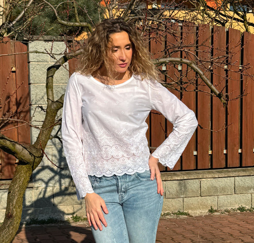 Top s krajkou vel. S a M — foto 6