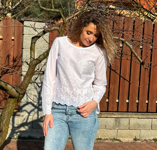 Top s krajkou vel. S a M — foto 4