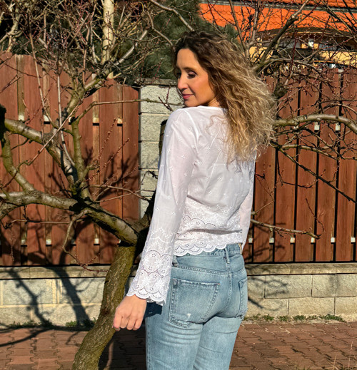 Top s krajkou vel. S a M — foto 2