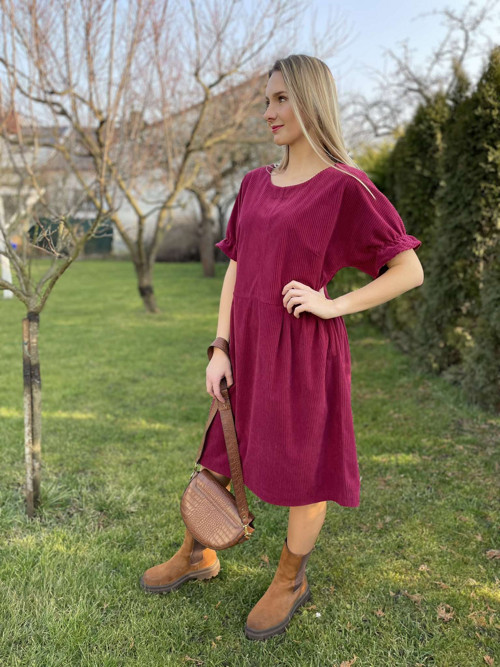 Manšestrové šaty ADRIANA S/M — foto 6