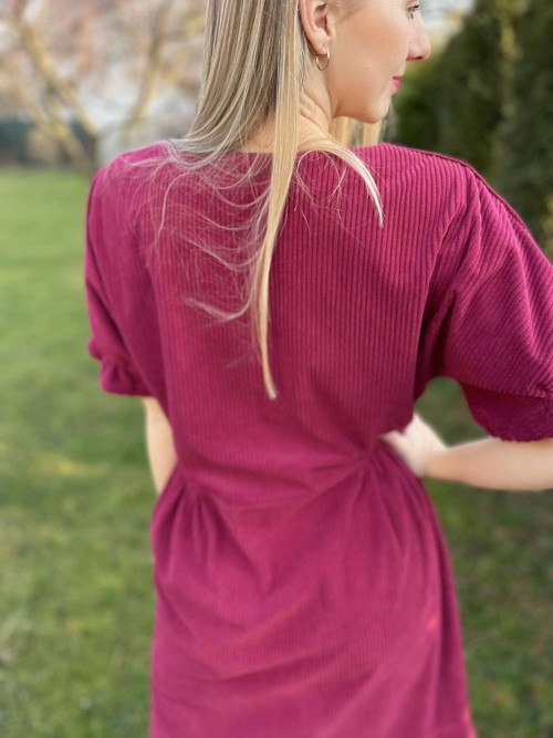 Manšestrové šaty ADRIANA S/M — foto 3
