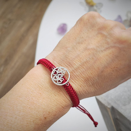 Shamballa náramek Srdíčkový — foto 2