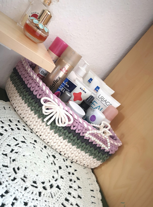 Sada přízových košíků s pevným dnem — foto 4