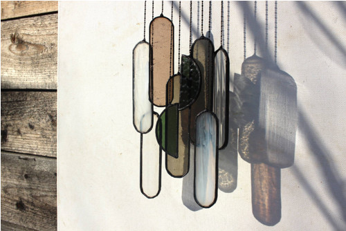 Ooovals I LES - designová vitráž — foto 2