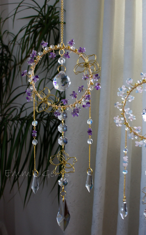 Suncatcher/Lapač Slunce Flora Ametyst — foto 2