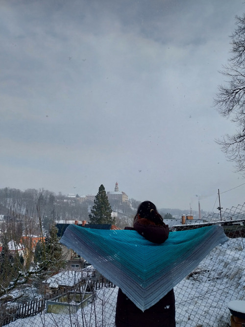 Velký šátek, pléd — foto 3