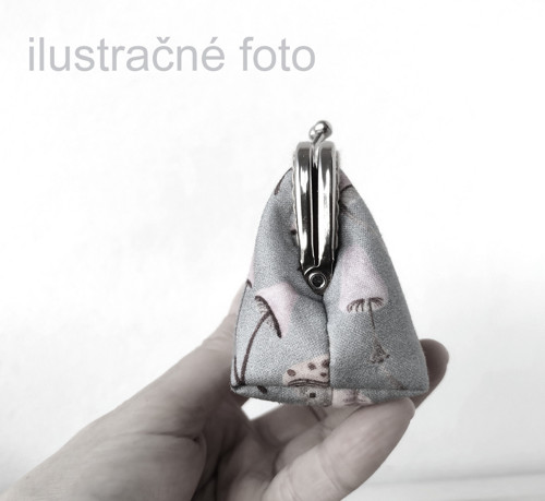 Peněženka mini "s bříškem" Barevné oblouky — foto 3