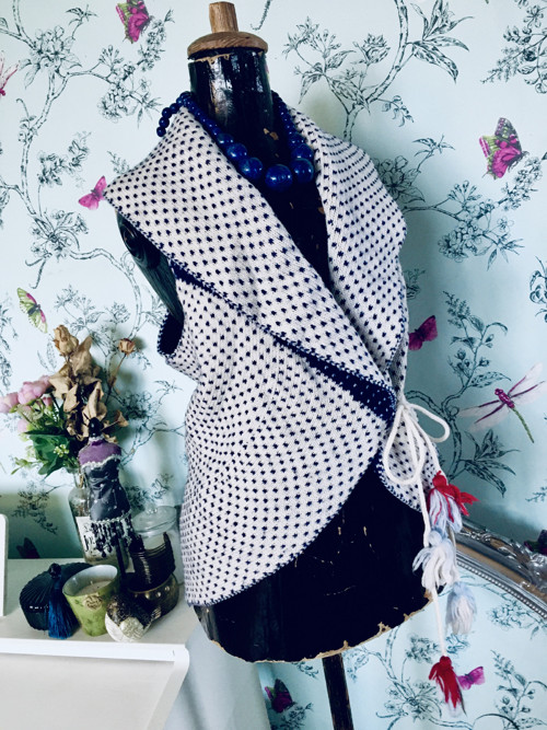 Boho vesta vlněná — foto 2
