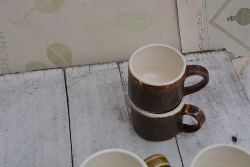 Porcelánový tmavý lesík, 110 ml — foto 5