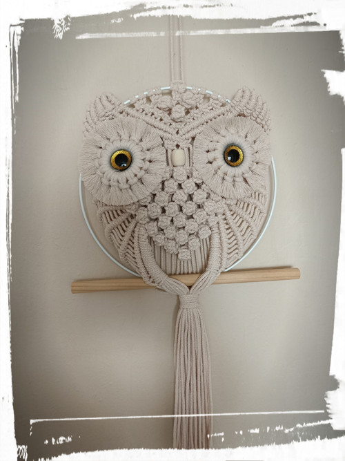Macramé sova — foto 3