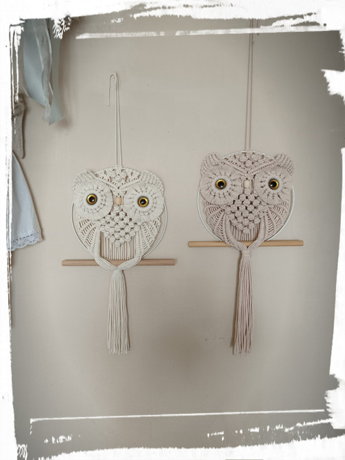 Macramé sova — foto 4