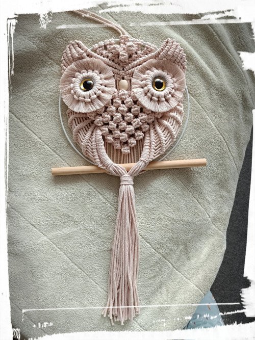 Macramé sova — foto 2