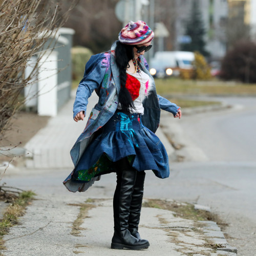 Origo mini jeans sukňa- SvM — foto 6