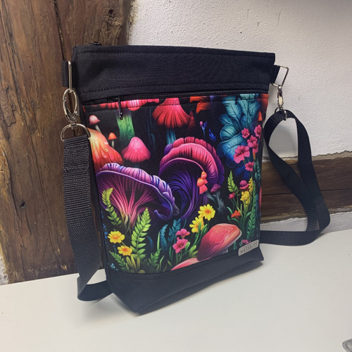Houby magické- crossbody taška — foto 4