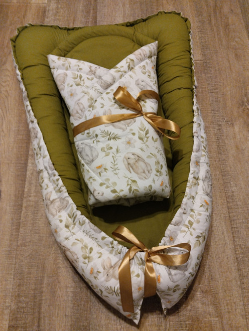 Sada-set hnízdečko + zavinovačka králíčci — foto 2