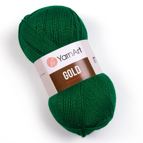 Příze Gold - tmavě zelená — foto 2
