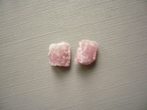 Pár krystalů - rubelit 7 mm, č.37f — foto 2