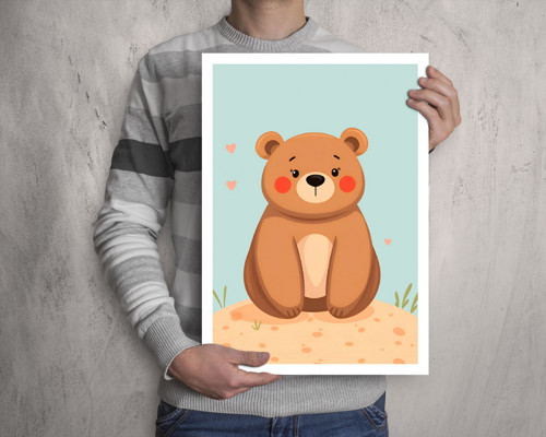 Méďa - Tisk na grafický papír — foto 3