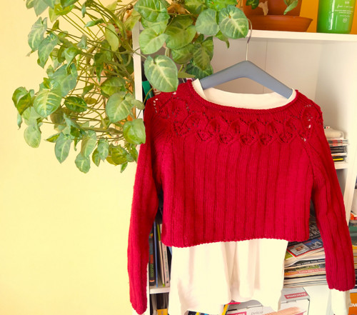 Crop top s kruhovým sedlem — foto 2