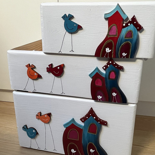 Úložný box na hračky domečky — foto 2