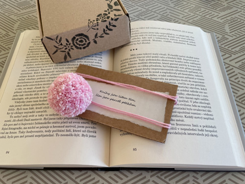 Záložka do knihy- marshmallow — foto 4