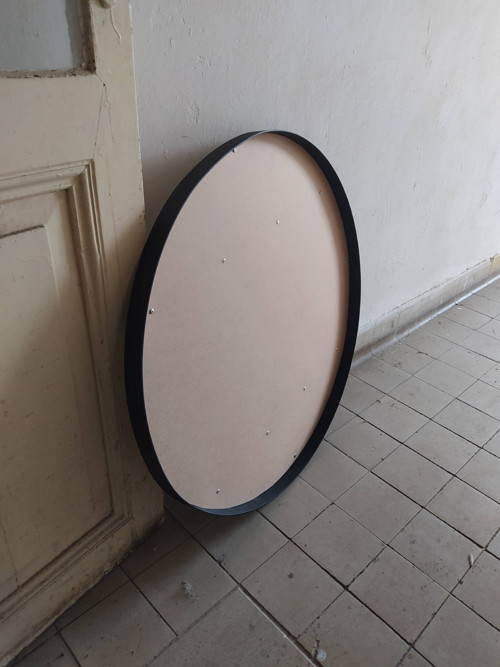 Kovový kulatý rám 90 cm — foto 3