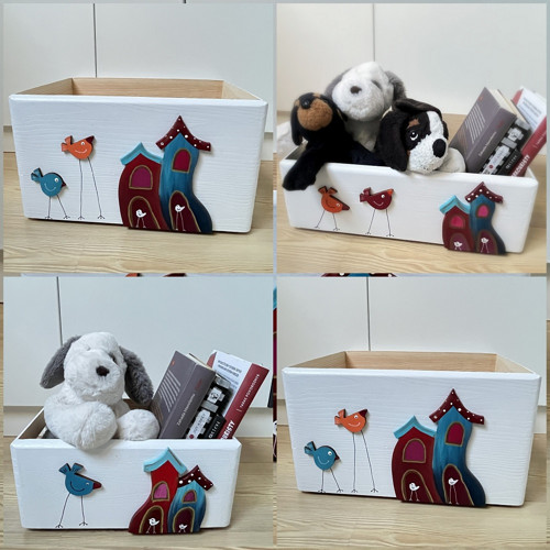 Úložný box na hračky domečky — foto 3