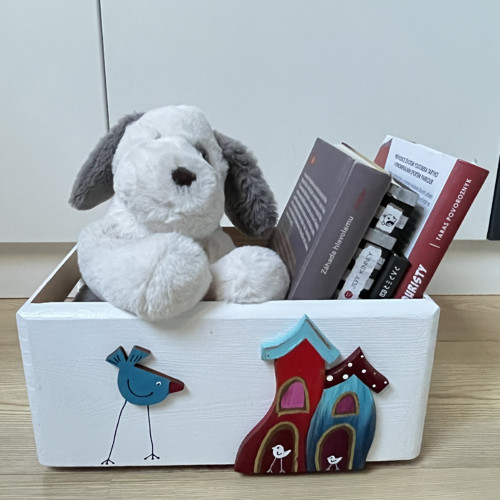 Úložný box na hračky domečky — foto 6