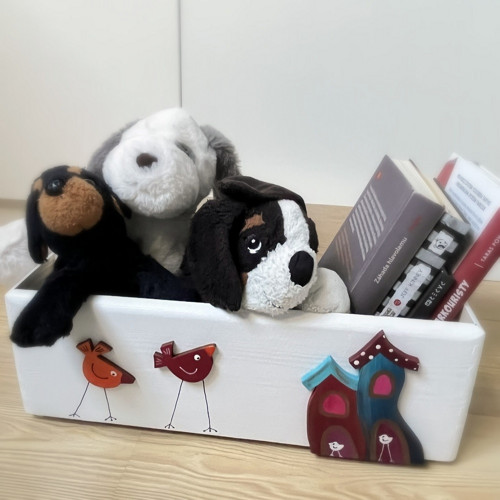 Úložný box na hračky domečky — foto 4