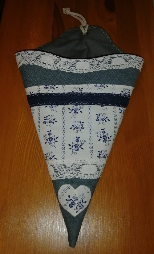 Dekorační kornout Modrotisk — foto 3