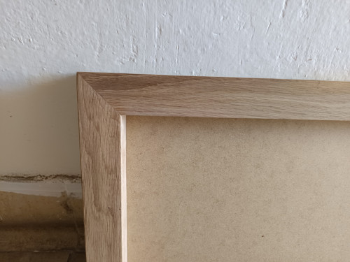 Dřevěný dubový rám 60 x 30cm — foto 4
