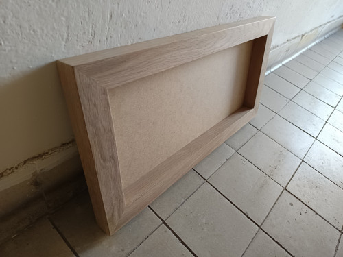 Dřevěný dubový rám 60 x 30cm — foto 5