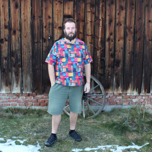 Pánské tričko Patchwork — foto 2