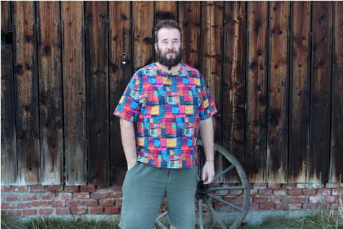 Pánské tričko Patchwork — foto 3