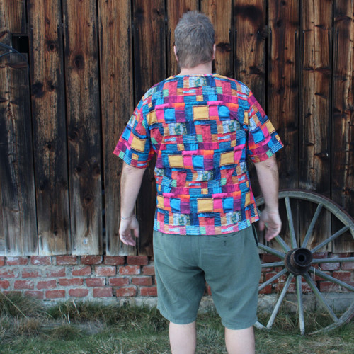 Pánské tričko Patchwork — foto 5