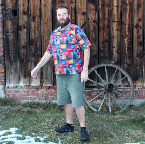 Pánské tričko Patchwork — foto 6