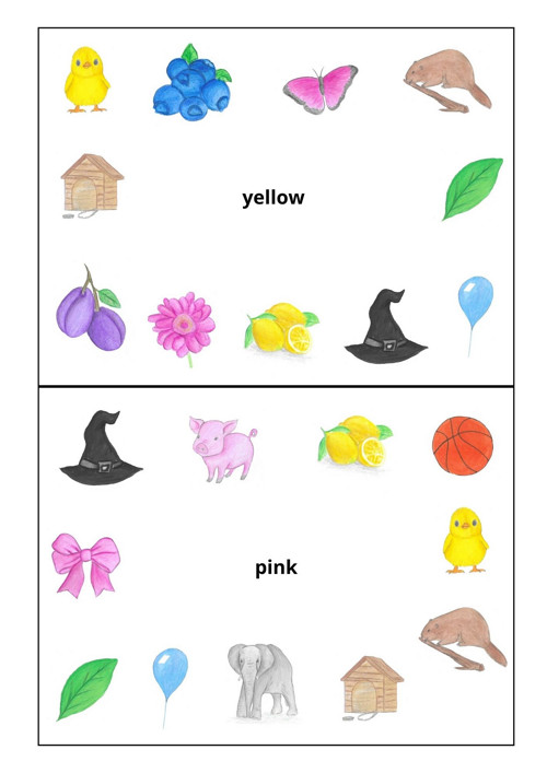 Sada aktivit barvy - colours — foto 2