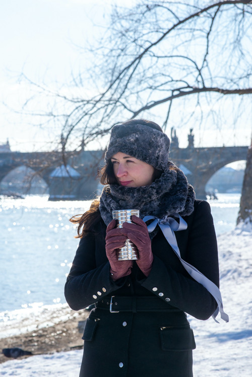 Kožešinová štóla - Mramor — foto 5