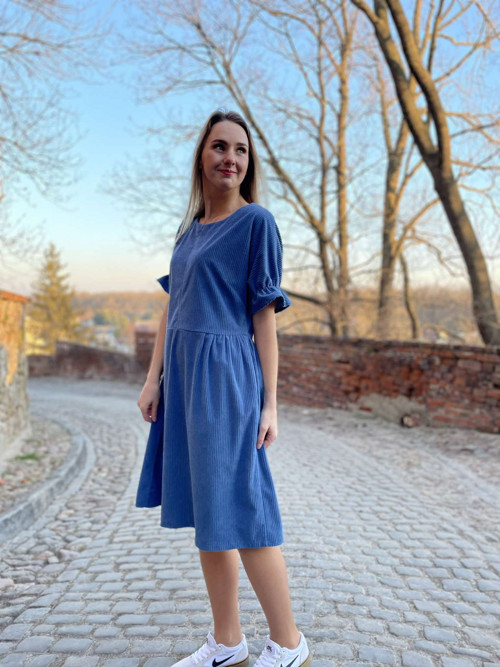 Manšestrové šaty ADRIANA S/M — foto 4