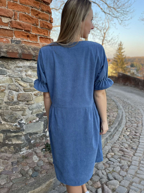 Manšestrové šaty ADRIANA S/M — foto 2