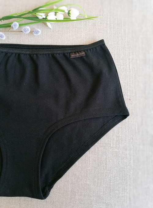 Kalhotky high_Black_bio — foto 3