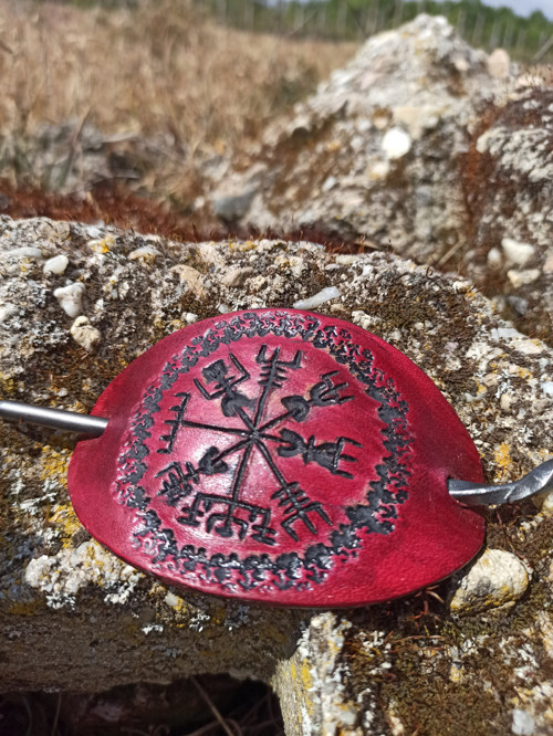 Spona do vlasů Vegvísir — foto 2