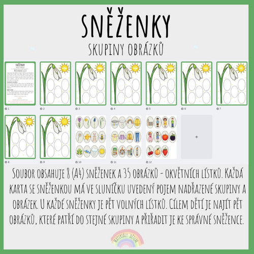 Sněženky, skupiny obrázků — foto 2