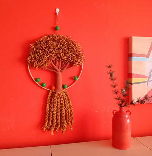 Macramé strom života — foto 4
